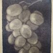 Druiven  mezzotint  9x15,5  druk 5/8
